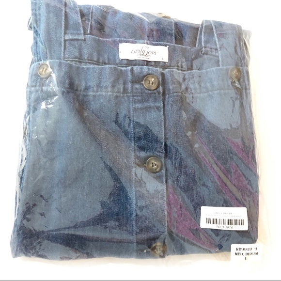 Carly Jean Los Angeles CJLA Denim Jumper NWT - Picture 3 of 8